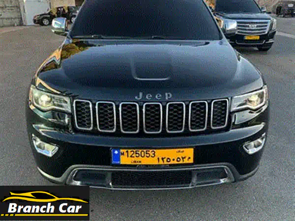 جيب جراند شيروكي 2018 ليميتد بلس: AWD | فل أوبشن | فتحة سقف | LED كامل | أسود | نظيفة جداً!