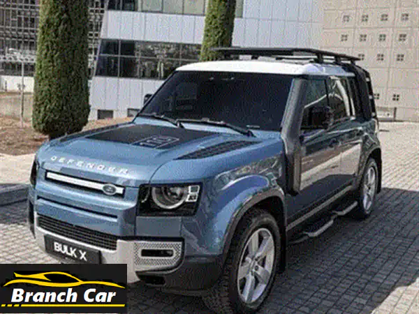 لاند روفر ديفندر P400 HSE 2021 للبيع | مصدر شركة | تحت الضمان | 0 حادث | بانوراما | أزرق كحلي