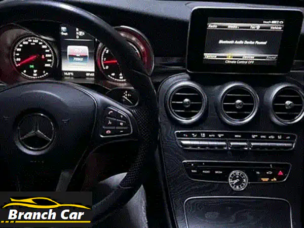 للبيع: مرسيدس C300 AMG 2015 فضي - 4MATIC | عداد 90 ألف كم فقط |...