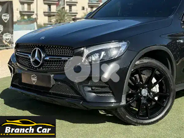 للبيع: مرسيدس GLC43 AMG 4MATIC 2017 سوداء - 77 ألف ميل | قوة...