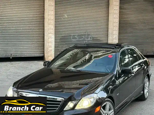 اكتشف فخامة القيادة: مرسيدس E350 W212 AMG 2010 نظافة...