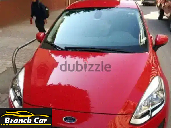 فورد فيستا 2019 حمراء فابريكا بالكامل للبيع...