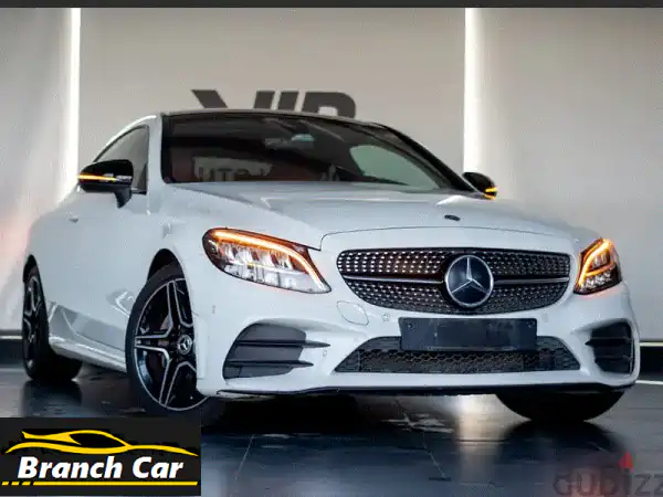 مرسيدس C180 AMG 2019 أبيض | فابريكة بالكامل | بروتكشن كامل...