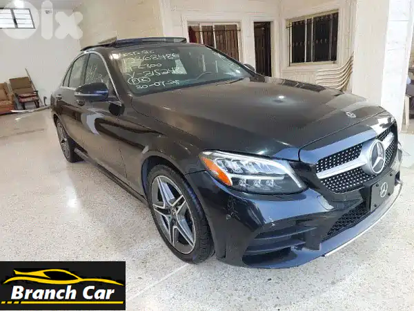 مرسيدس C300 2019 4MATIC بانوراما | أسود فخم | كاملة...