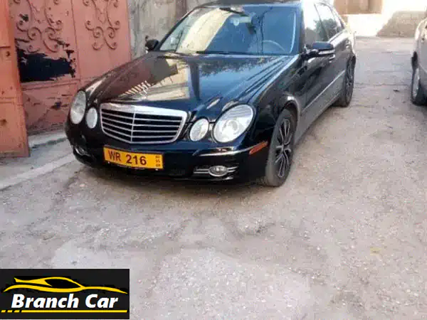 مرسيدس E350 موديل 2007 سوداء فخمة | حالة ممتازة، فحص...