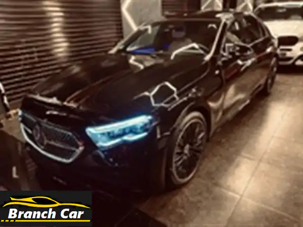 مرسيدس E200 2025 AMG: امتلك الفخامة زيرو بأقل سعر وتقسيط!