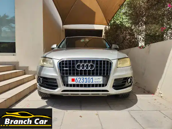 أودي Q5 2014 فضي 3.0T كواترو - صيانة 120 ألف كم حديثة...