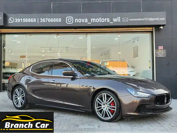 Maserati Ghibli S Q4 2015 للبيع في البحرين | فخامة إيطالية...