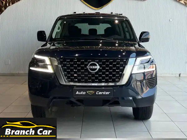 نيسان باترول XE V6 2024 أزرق | وكالة البحرين | 12 ألف كم فقط...