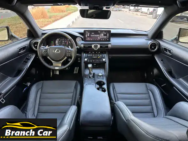 فرصة ذهبية! لكزس IS 350 F Sport 2022 للبيع مستعجل | فل أوبشن أمريكي | 6 سلندر | نظيفة جداً