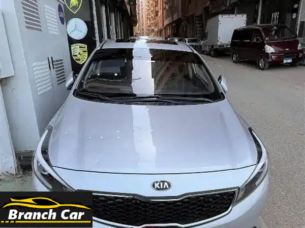 كيا سيراتو 2018 فضي كسر زيرو: 14 ألف كم فقط! فتحة سقف،...