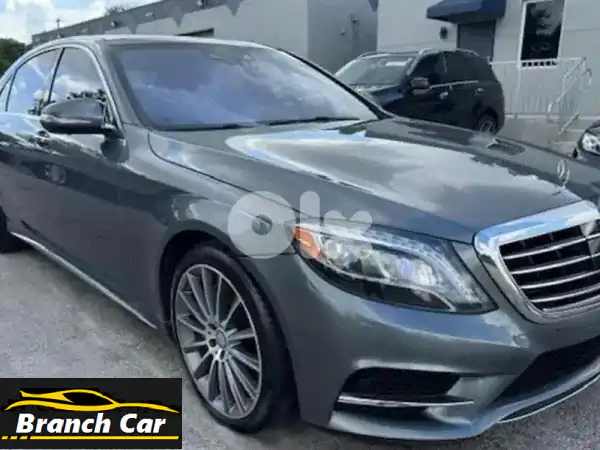 مرسيدس S550 4Matic 2017 AMG: تحفة S-Class بحالة الوكالة | فخامة...