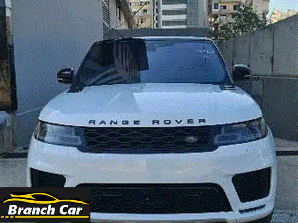 رانج روفر سبورت 2019 Autobiography V8 أبيض - مالك واحد |...