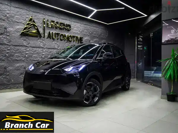 BYD Seagull 2025 SmartDriving أسود: قُد المستقبل بذكاء وأناقة!