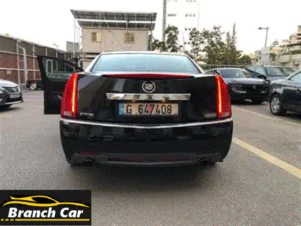 كاديلاك CTS 2009 أسود/بيج: مالك واحد، 140 ألف كم، بحالة الوكالة! (فرصة ذهبية)