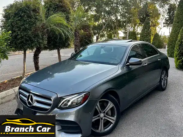 مرسيدس E300 4Matic 2017 (رمادي) - فخامة AMG، فل كامل، 0 حوادث،...