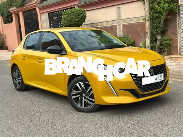 فرصة لا تفوّت! بيجو 208 ديزل 2022 يدوية في مراكش...