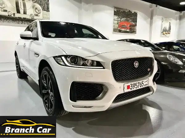 فرصة ذهبية! جاك F-PACE S AWD 2017 | سعر مخفض 8250 د.ب | فخامة...