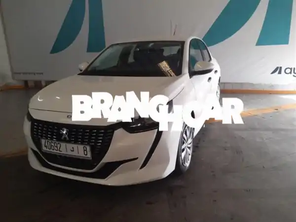 بيجو 208 ديزل مانويل 2020 في الدار البيضاء