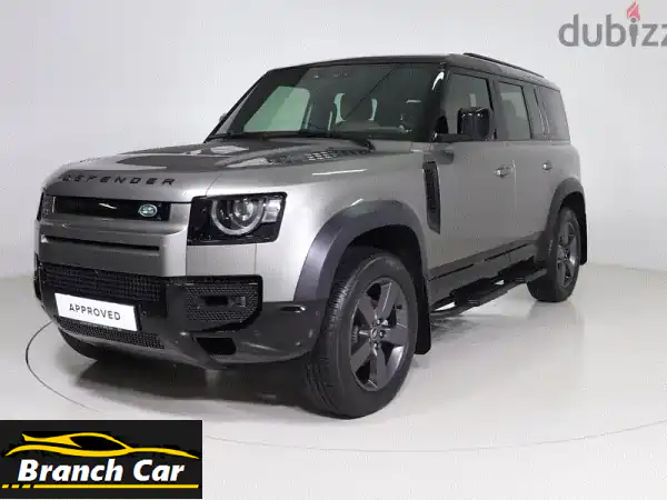 لاند روفر ديفندر 110 2025 X-Dynamic SE P300 فضي | سيارة...