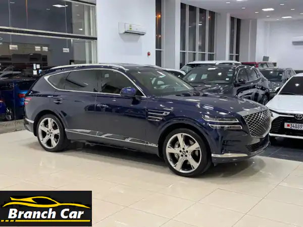 جينيسيس GV80 2021 زرقاء | فخامة، مواصفات كاملة،...