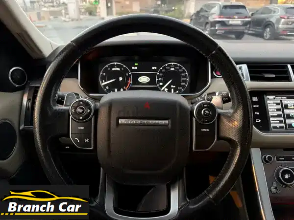 لاند روفر رينج روفر سبورت 2015 للبيع - 6 سلندر سوبرتشارج أسود | تأمين شامل