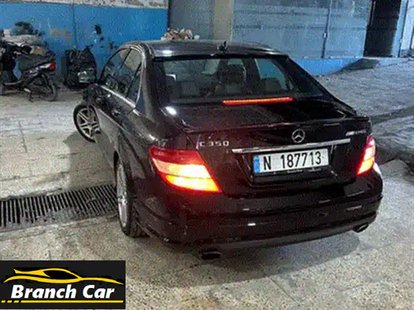 مرسيدس C-Class 2009 | سقف بانورامي | لون نبيتي فاخر | سيارة عائلية بحالة ممتازة