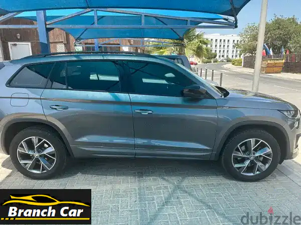 سكودا كودياك 2024 سبورت لاين خليجي: 7 مقاعد، فخامة وأداء رياضي لا يُضاهى (رمادي)