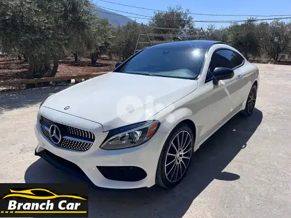 فرصة استثنائية: مرسيدس C-Class 2017 C300 فل كامل - أبيض،...
