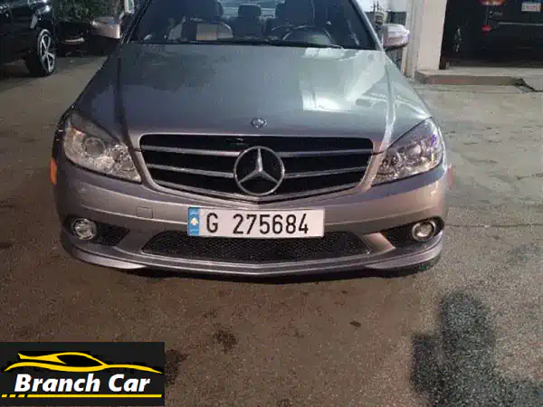 مرسيدس C300 2009 AMG Look: فخامة C-Class بنظافة استثنائية...