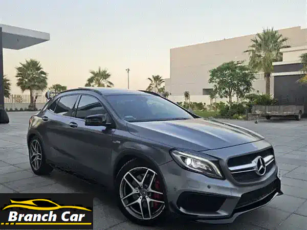 مرسيدس GLA 45 AMG 2015 (Stage 2) فضي | 92 ألف كم | تأمين 2026 |...
