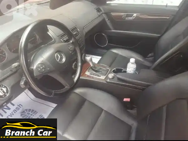 مرسيدس C-Class 2009 | سقف بانورامي | لون نبيتي فاخر |...