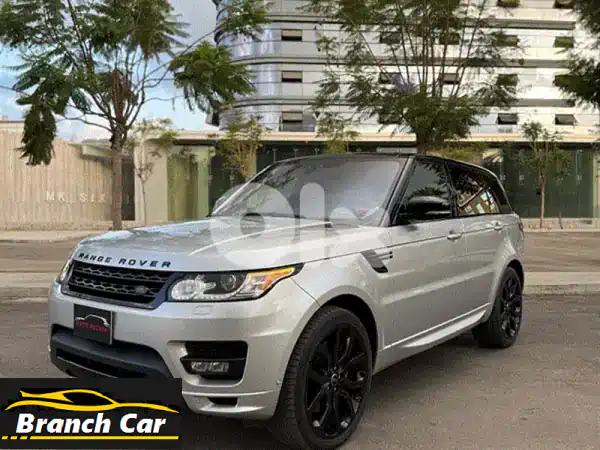 للبيع: رنج روفر سبورت 2017 HSE V6 Dynamic | فضي/أسود | فخامة...