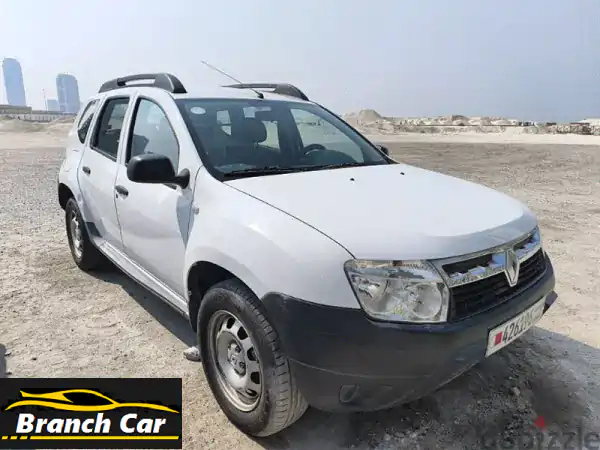 رينو داستر 2012 بيضاء: ممشى قليل جداً، تأمين وتسجيل...