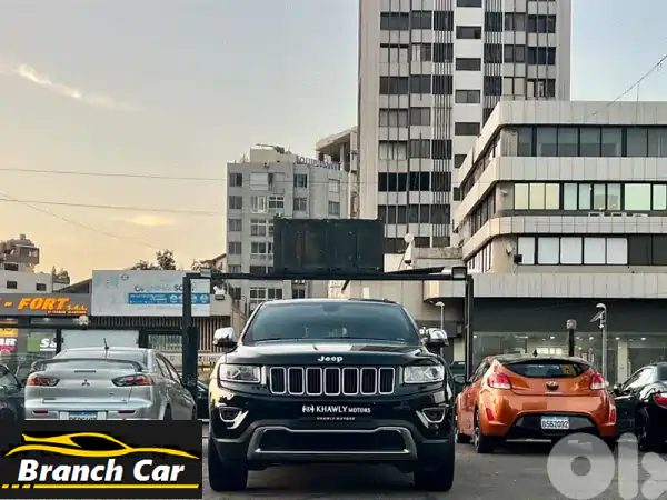 جيب جراند شيروكي ليمتد 2014 سوداء: فخامة وأداء...