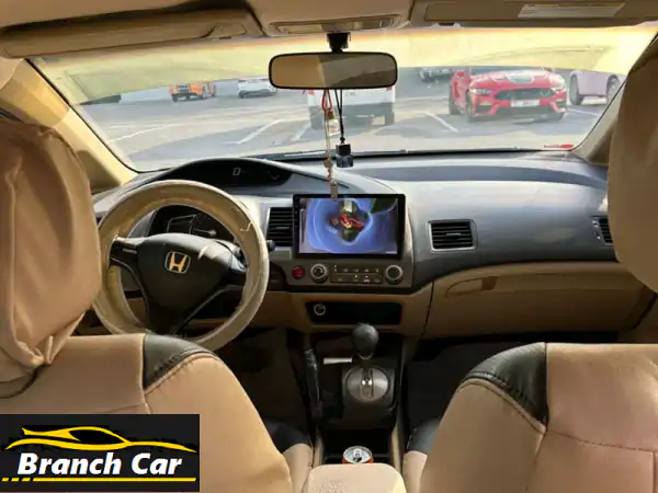 هوندا سيفيك 2008 للبيع: بحالة ممتازة، صبغ وتواير جديدة - سعر استثنائي 10,500 درهم!