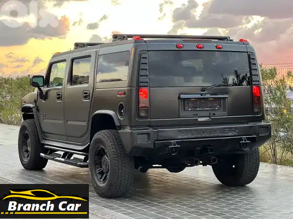هامر H2 2003 رمادي: تحفة نادرة بحالة 'سوبر كلين'...