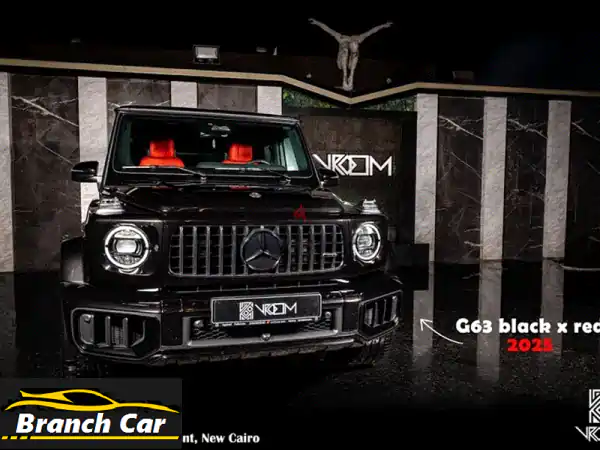 مرسيدس G63 2025 الجديدة كلياً: الأسود الملكي...