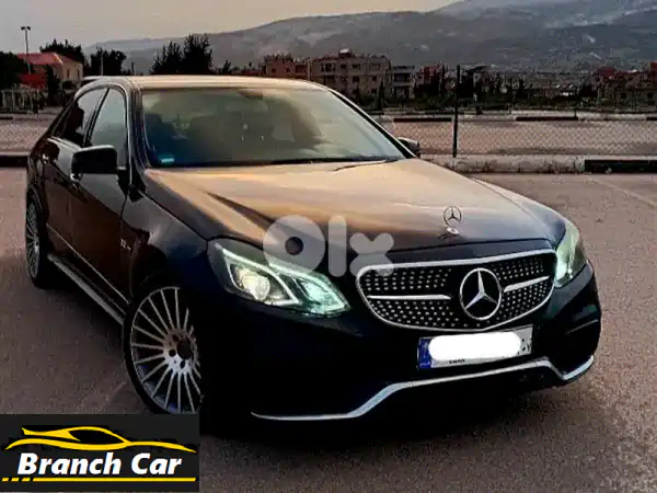 مرسيدس E-Class W212 E200 موديل 2012 للبيع | فخامة سوداء بمظهر...