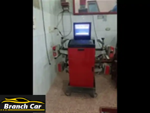 جهاز فحص وضبط زوايا هنتر P111 موديل 97 | بحالة ممتازة وجاهز للعمل + قطع غيار