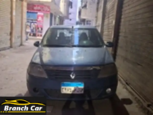 رينو لوجان 2010: لقطة فابريكا بالكامل (عدا قطعتين)! رخصة سنة، مش محتاجة جنيه مصروف