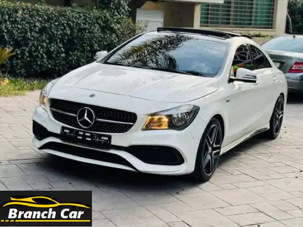 مرسيدس CLA 2017 أبيض: فخامة بانورامية وأداء رياضي لا يقاوم!