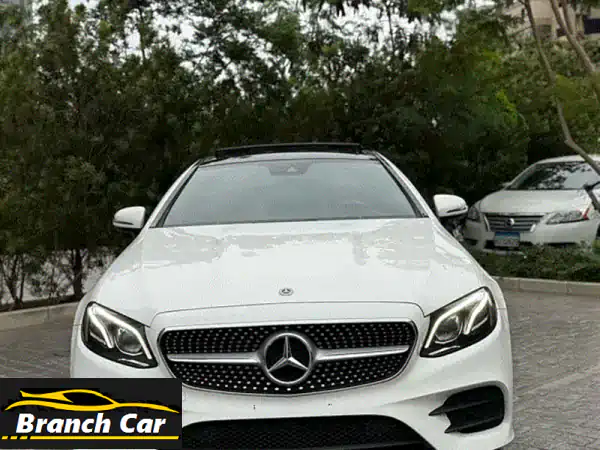 مرسيدس E 400 كوبيه 4MATIC 2018 - أبيض فاخر | ضمان سنة |...
