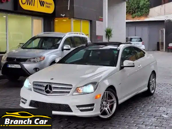 مرسيدس C-Class 2012 بيضاء: فخامة ألمانية (113 ميل فقط!...