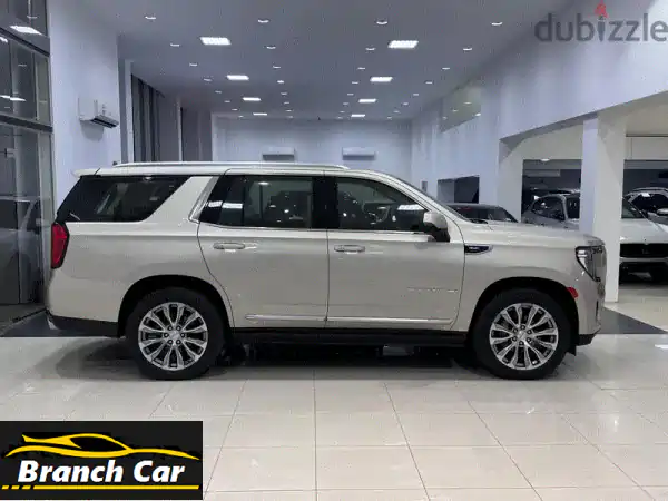امتلك الفخامة والرفاهية المطلقة: GMC Yukon Denali 2023 بيج | ضمان وصيانة حتى 2028!