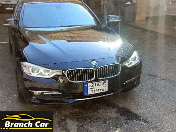 وصول جديد: BMW 328i 2016 الفئة الثالثة السوداء الفاخرة...