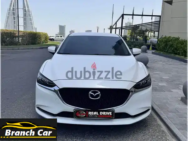 مازدا 6 موديل 2021 بيضاء - مالك واحد | قمة الأناقة...