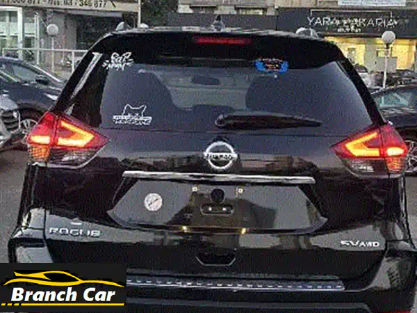 نيسان روج 2017 | وارد أمريكا 4WD | لو مايلج | بانوراما | رادار | بحالة الوكالة