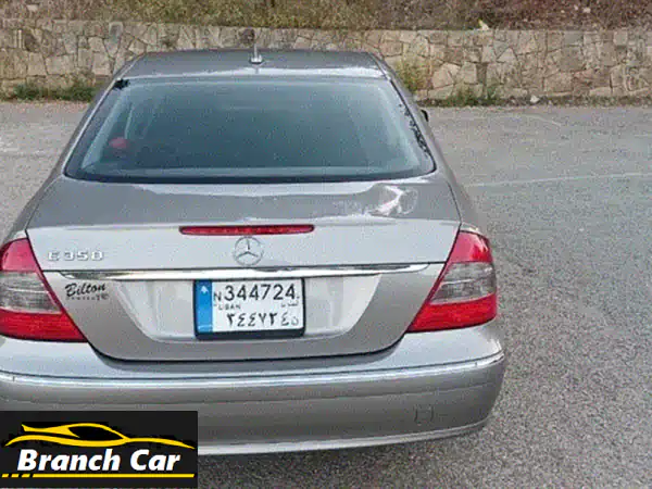 مرسيدس E-Class 2007 رمادي فاخر | فابريكة، بحالة المصنع،...