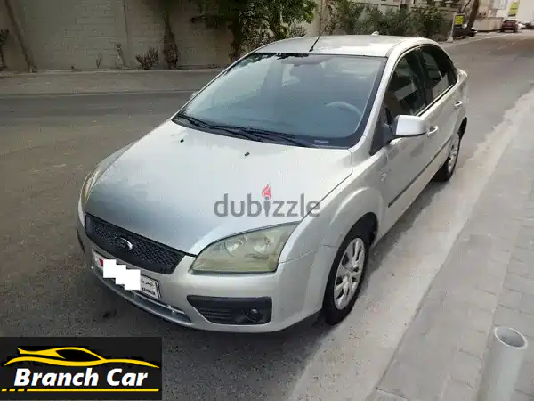 فورد فوكس 2007 فضي - للبيع العاجل (للسفر) | صيانة ممتازة...